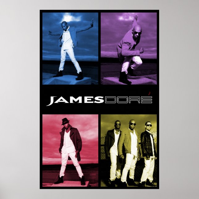 poster de 4 cores James Dore (Frente)