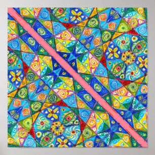 Poster de abstrato