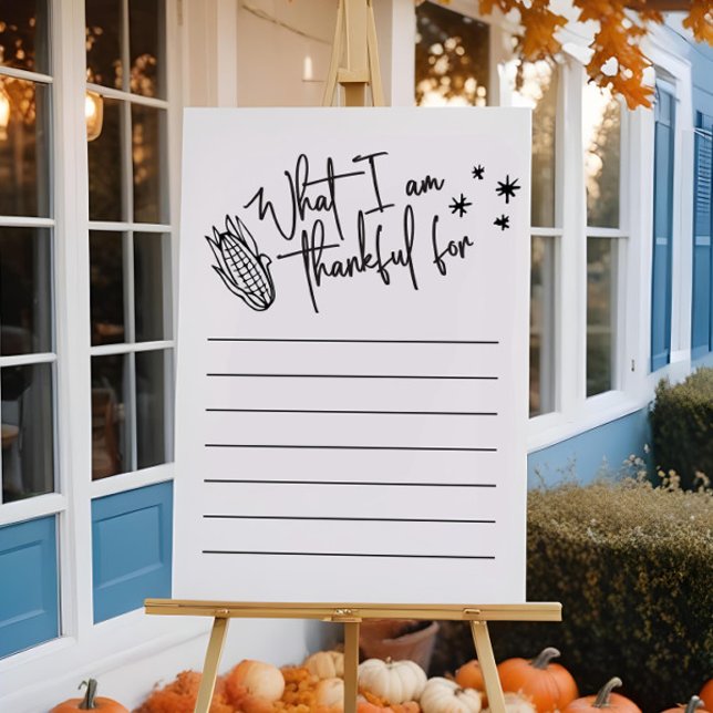 Poster de Ação de Graças (Criador carregado)