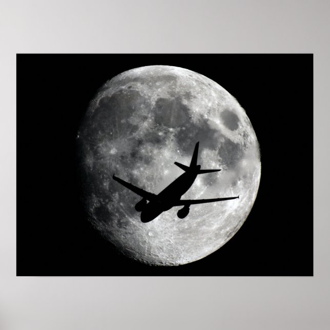 Poster de Aeronaves Moon (Frente)