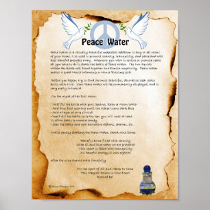 Poster DE ÁGUA DE PAZ