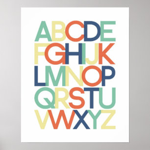 Poster de alfabeto
