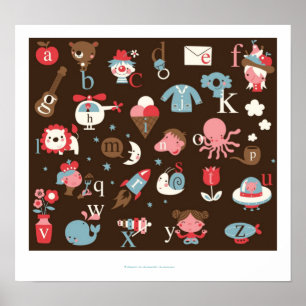Poster de alfabeto