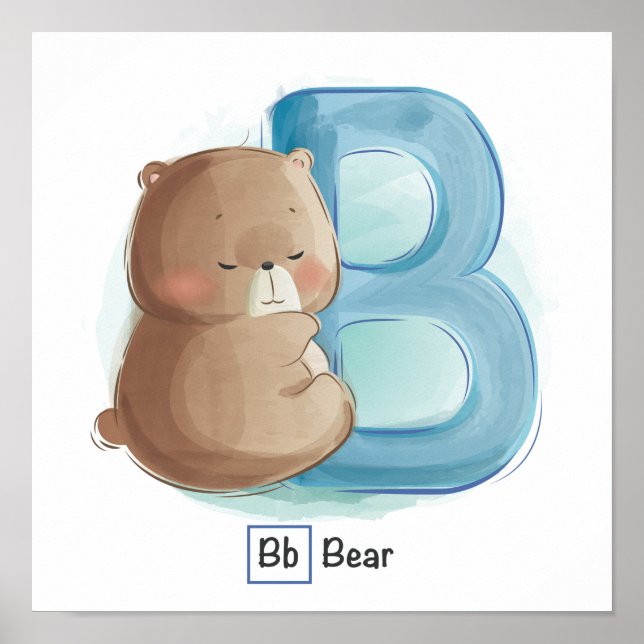 Poster de Alfabeto Animal Cujo (Frente)