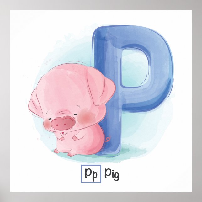 Poster de Alfabeto Animal Cujo (Frente)