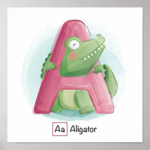 Poster de Alfabeto Animal Cujo