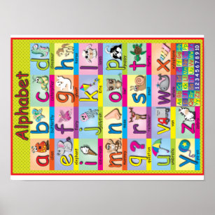 Poster de Alfabeto Infantil