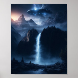 Poster de Alienígena de Wall Art FI Poster do OFO