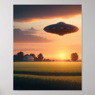 Poster de Alienígena de Wall Art FI Poster do OFO