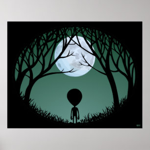 Poster de Alienígena Impressão Extraterristrial 