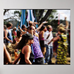 Poster de alimentação de dança