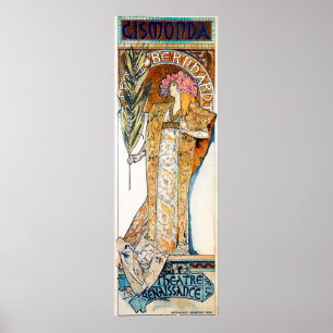 Poster de Alphonse Mucha Gismonda