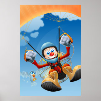 Poster de Alto Paramotor Voador