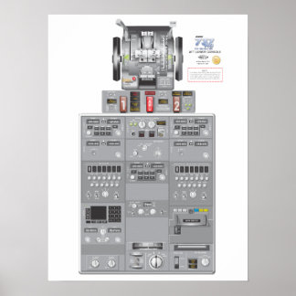poster de altura inferior de 737NG