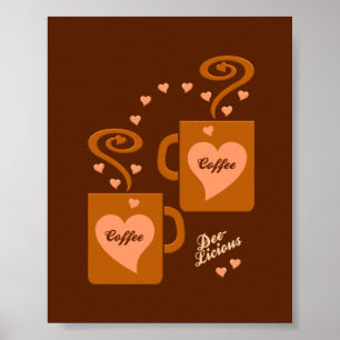 Poster de Amantes de Café, personalizar