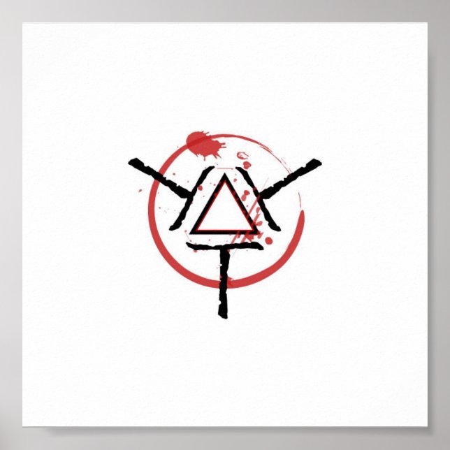 Poster de Ameaça Tripla de Equipe (Frente)