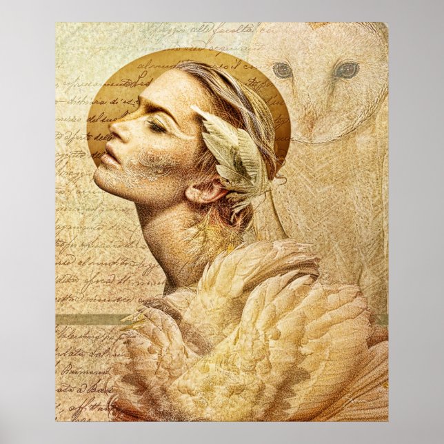 poster de amigos com penas (Frente)