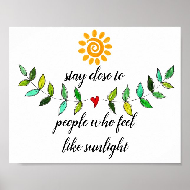 Poster de Amizade Inspiracional Colorida (Frente)