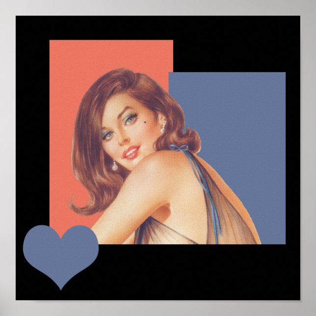 Poster de Amor dos anos 60 (Frente)