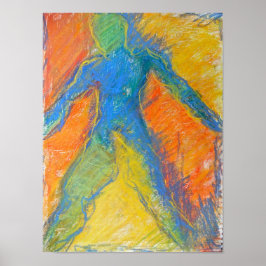 Poster de ancoragem colorida