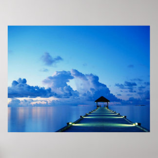 Poster de ancoragem de Peer Oceano