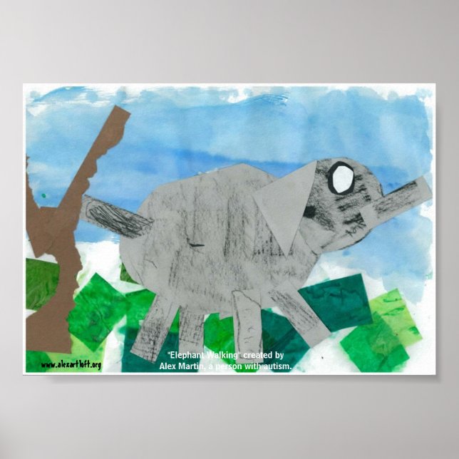 Poster de Andar de Elefante (Frente)
