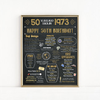 poster de Aniversário do 50º