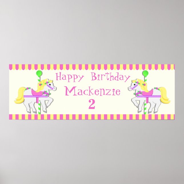 Poster de Aniversário Pintado (Frente)