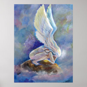 poster de anjo chorão