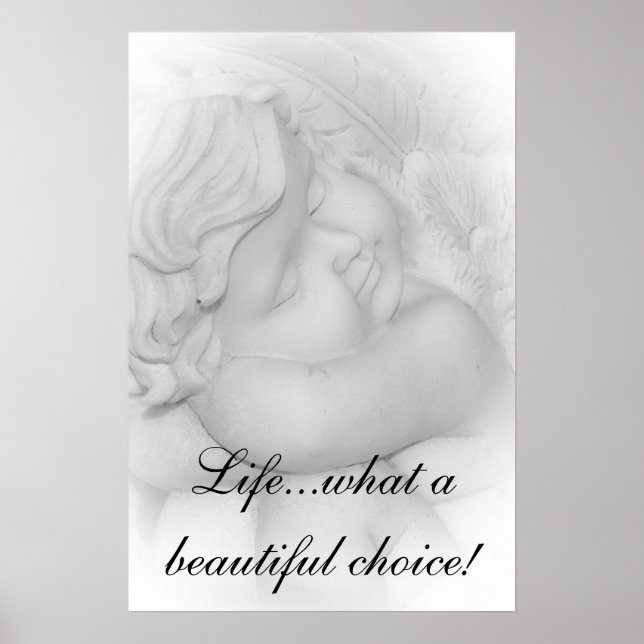 Poster de Anjo Pro-Life (Frente)