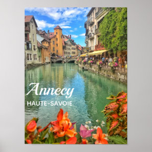 Poster de Annecy - de Haute-Sabóia