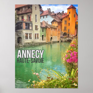 Poster de Annecy - de Haute-Sabóia