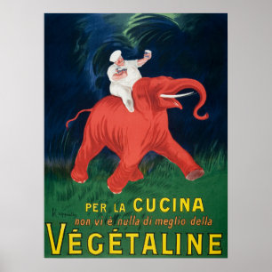 Poster de Anúncio de Comida Vintage