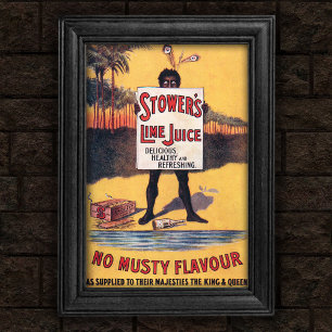 Poster de Anúncio de Limão Vintage 1903