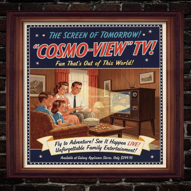 poster de Anúncios Televisivos Vintage 1955 (Criador carregado)