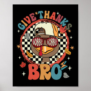 Poster Dê aos Obrigados um Obrigado de agradecimento para
