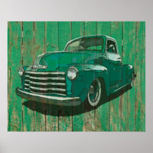 Poster de após-guerra do recolhimento de Chevy