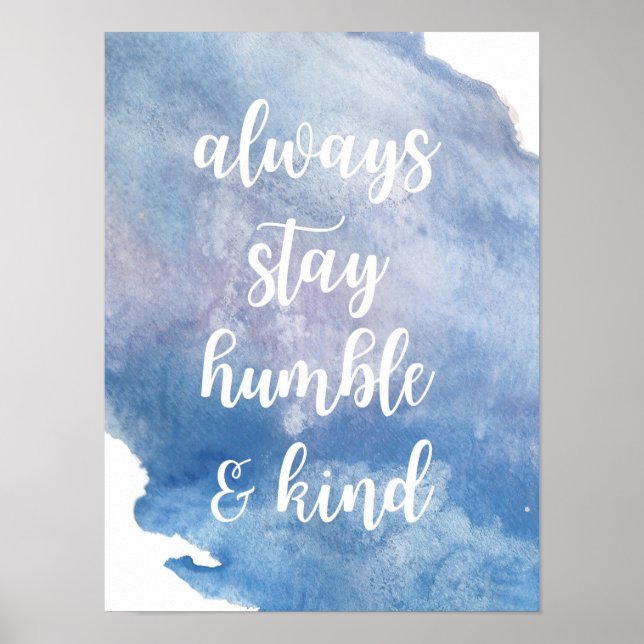 poster de Aquarela "Humle + Kind" (Frente)