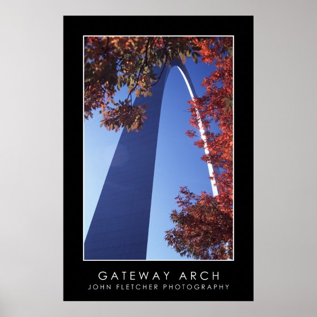 Poster de Arco de Gateway com Bordas (Frente)
