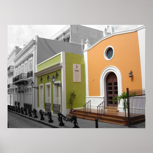 Poster de Arquitetura Espanhola (Frente)