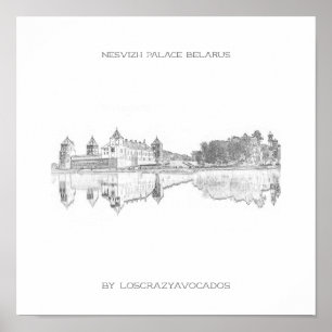 Poster de Arquitetura Natural do Castelo de Belaru