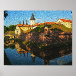 Poster de Arquitetura Natural do Palácio de Nesviz