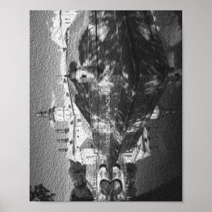 Poster de Arquitetura Natural do Palácio de Nesviz