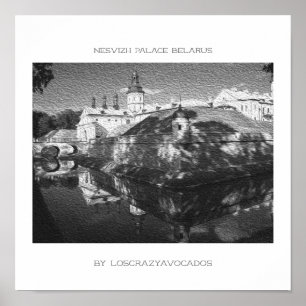 Poster de Arquitetura Natural do Palácio de Nesviz