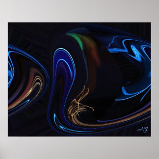 Poster de Arranque Azul