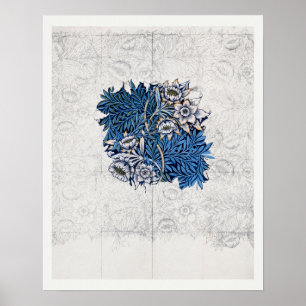 POSTER de ART: WILLIAM MORRIS : TULIP E WILLOW