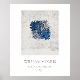 POSTER de ART: WILLIAM MORRIS : TULIP + WILLOW 187
