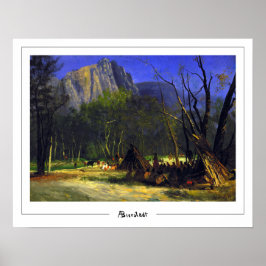 Pôster de Arte Albert Bierstadt Zedign #206