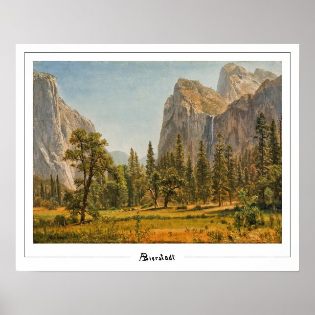 Pôster de arte Albert Bierstadt Zedign #261 (Frente)