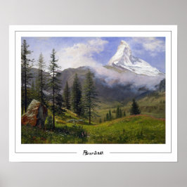 Pôster de Arte Albert Bierstadt Zedign #271